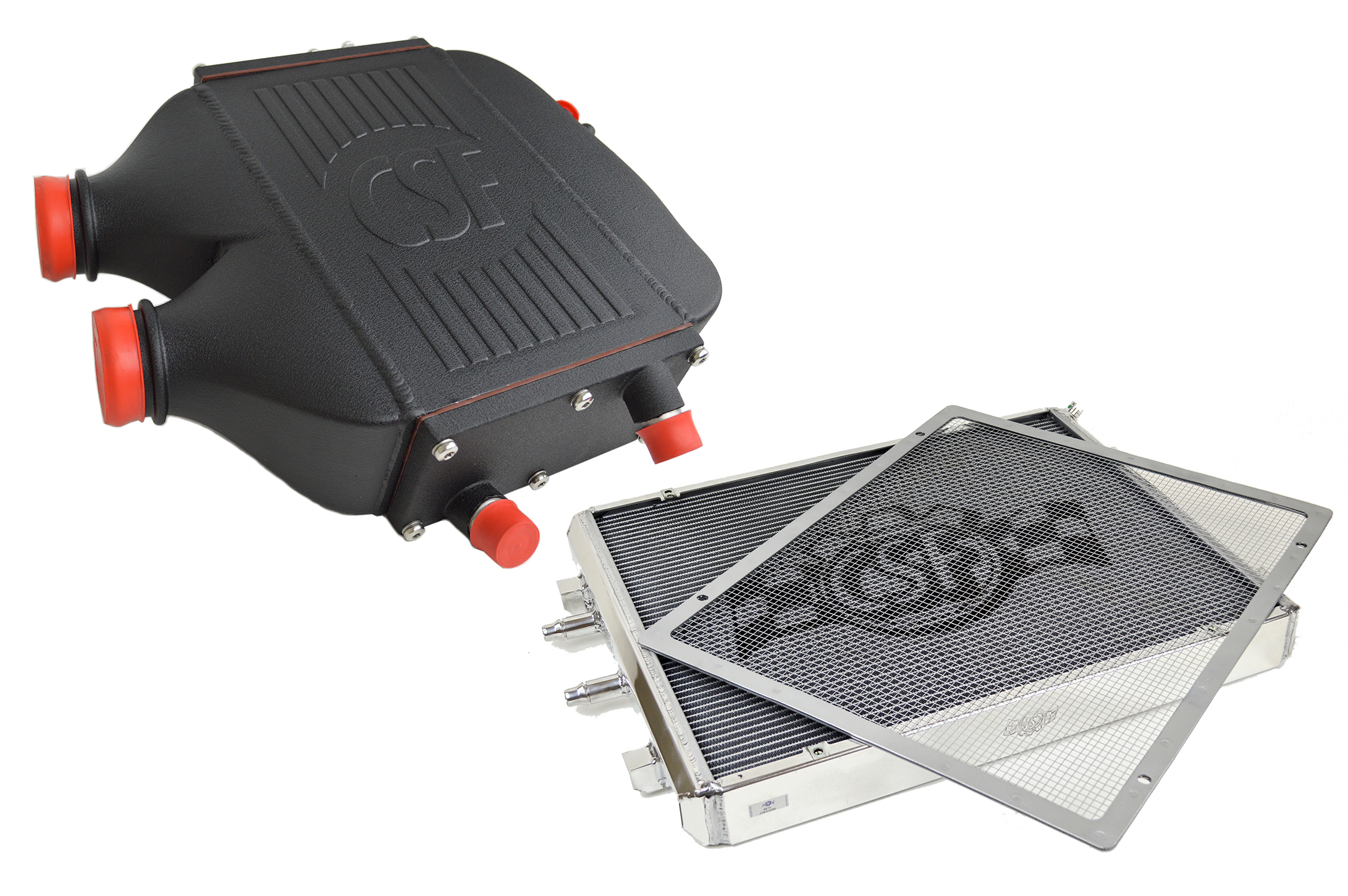 CSF Top Mount Charge Air Cooler and Heat Exchanger Package for BMW M3 ...